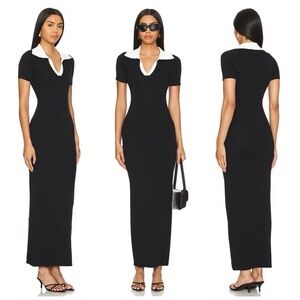 ALL THE WAYS RAYA HENLEY MAXI DRESS